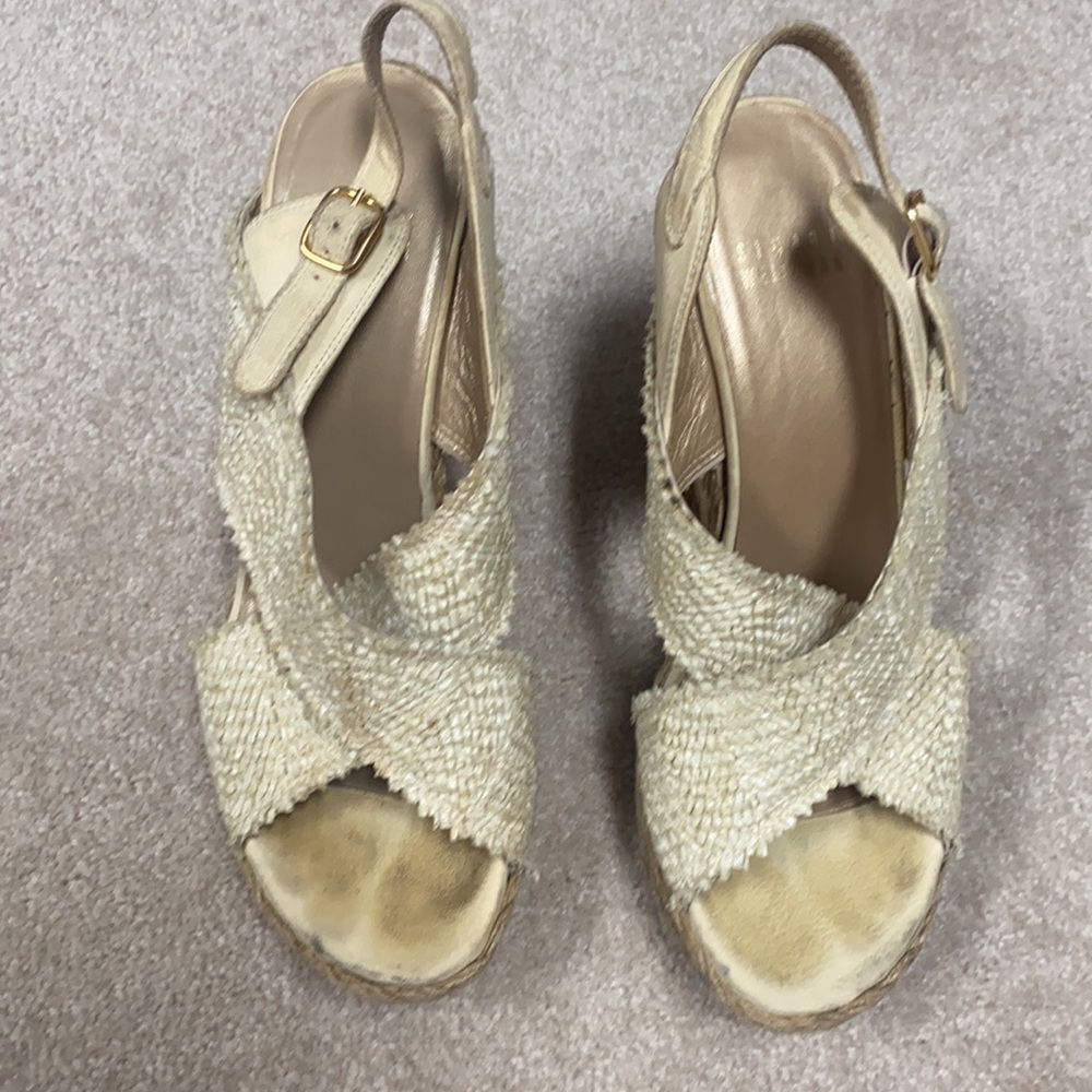 Stuart Weitzman Ivory Platform - image 2